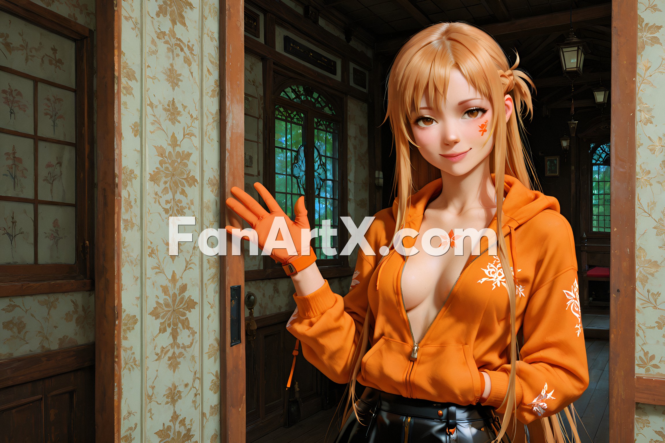 Sao Asuna Yuuki Fanart - Sword Art Online character 9725670